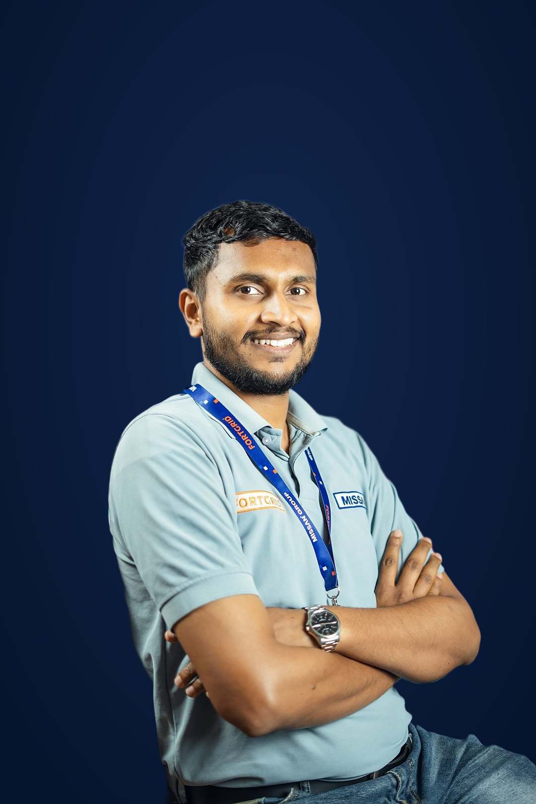 Sanjika Niroshan, Admin Assistant at Missan, at the Sharjah head office