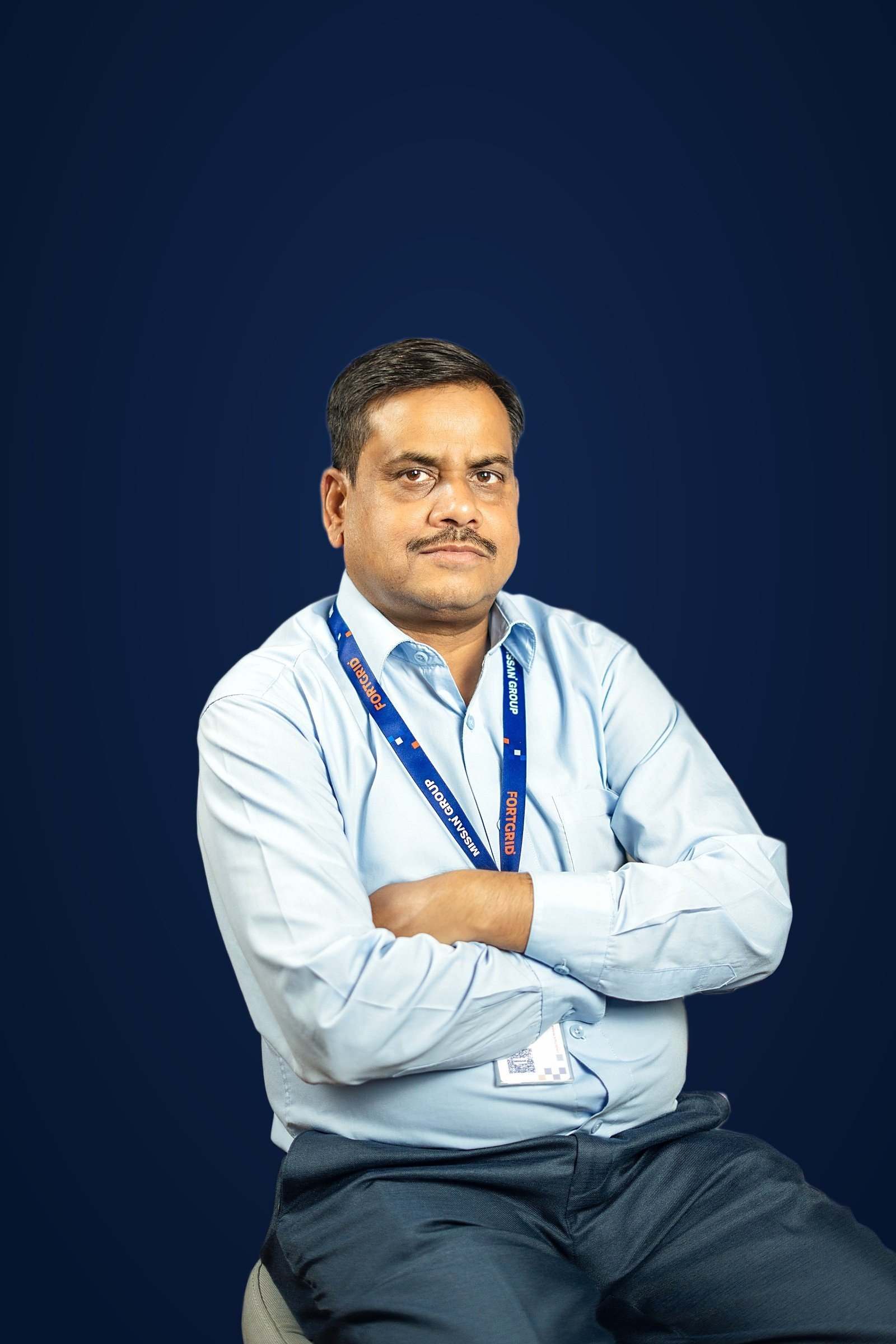Azam Khan, Admin & Finance Manager at Missan, at the Sharjah head office